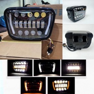 LAMPU DEPAN DAYMAKER KOTAK SET BATOK 4x6 INCH 10 MATA PNP GL100 GL MAX GL PRO HONDA WIN RX KING