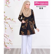 Blouse Ironless 6.0 Small Size - Plus Size (XS- 10XL)