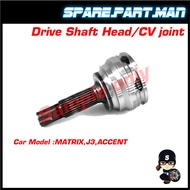 Outer Drive Shaft CV Joint For (MATRIX,J3,ACCENT)    SPM