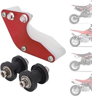 USTPO Motorcycle Chain Guide + Chain Rollers Wheels Aluminum Chain Guard Tensioner for XR CRF SSR TT