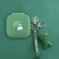 Silicone Cases for Anker Soundcore Liberty 4 NC Case Cartoon Dinosaur Earphone Protective Cover