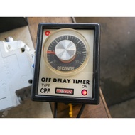 CEC Timer STD 10S 30M On Delay CPE 30S off 220V Attachment (D2