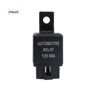 (SPTakashiF) Automotive Relay 12V 4pin Car Relay With Black Red Copper Terminal Auto Relay