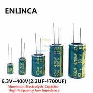 10V 16V 25V 35V 50V 400V High Frequency Low ESR Aluminum Capacitor 100UF 220UF 330UF 470UF 680UF 100