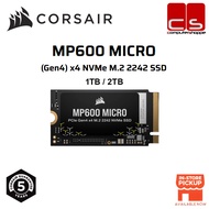 Corsair MP600 MICRO ( 1TB / 2TB ) PCIe 4.0 (Gen4) x4 NVMe M.2 2242 SSD