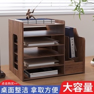 A a4 Shelf Data Cabinet Shelf Shelf Office Shelf Work Position Office Storage Wooden Paper Storage B