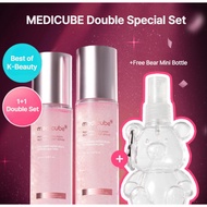 [MEDICUBE]K-Beauty PDRN Pink Collagen Glow Jelly Mist 100ml×2 – Soothing Care & Anti-Aging Glow
