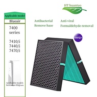 RFID included|Applicable Blueair 7400 series 7410i 7440i 7470i composite HEPA antibacterial filter m