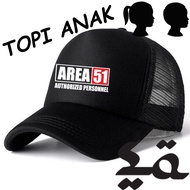 Children's Net trucker Hat area 51