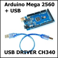 DISC PRICE - Compatible Arduino MEGA 2560 R3 CH340 plus USB CABLE
