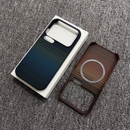 Kevlar Carbon Fiber Pattern Suitable for Xiaomi 17promax Phone Case Ultra-Thin Magnetic Xiaomi 15 Sh