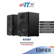 Edifier R33BT - 2.0 Bookshelf Speaker with Bluetooth 5.0 | DSP