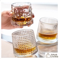 Spinning Whisky Glass Cocktail Brandy Whisky Tequila Cognac Spinning Rotatable Beer Glass Soju Glass