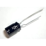 Aluminum electrolytic capacitor 220uF 25V 6*12 Electrolytic capacitor