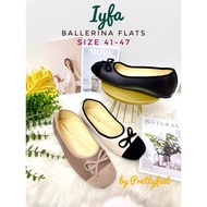 Prettyfeet IYFA Plus Size - Shoes Women Plus Size - Ballerina Flats Croquet Size 41 to 47 Ballerina 