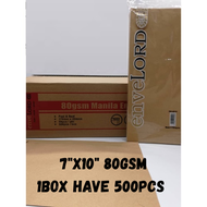 【1BOX=250PCS/500PCS ! ! !】LION FILE BROWN / WHITE ENVELOPE 6 3/8x4.5 / 4.5x9.5 / 7x10 / 9x12 3/4 / 1