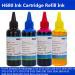 ☞【Malaysia Spot】 For Hp680 Ink Cartridge Refill Printer Ciss Hp 100Ml*4C