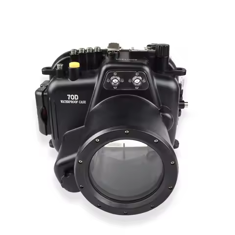 Seafrogs 130FT/40M Underwater Depth Diving Case For Canon 70D 550D 600D 18-55mm Lens Waterproof Came
