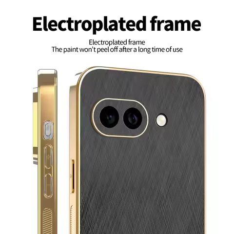 Luxury Plating Camera Protection Case For Google Pixel 10 9 8 7 6 Pro XL 10ProXL 9ProXL 10A 9A 8A 7A