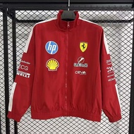 2025 Ferrari F1 team uniform Hamilton jacket Leclerc assault jacket AAA+