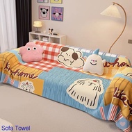 Dopamine Cute Cartoon One Piece All-inclusive Sofa Towel Four Seasons Universal Furniture