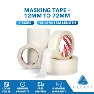 Masking Tape Adhesive Paper Tape Decorative Painter Tape Clean Removal Strong Hold Multi Surface Use