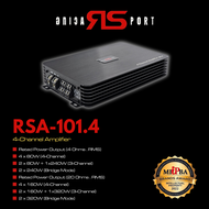 RS RACING SPORT (RSA-101.4) 4-Channel Amplifier 4 Channel Power Amplifier 101.4 Car Audio Amplifiers