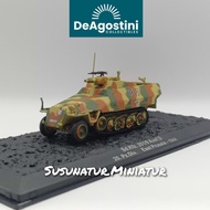 DeAgostini Combat Tanks 69 , Sd.Kfz. 251/9 Ausf.D , 20. Pz.Div. , East Prussia 1944 (1:72) Military 