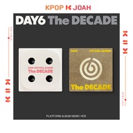 (PLATFORM NEMO ver.) DAY6 [The DECADE] 4th Full Album (5th Sep.2025)