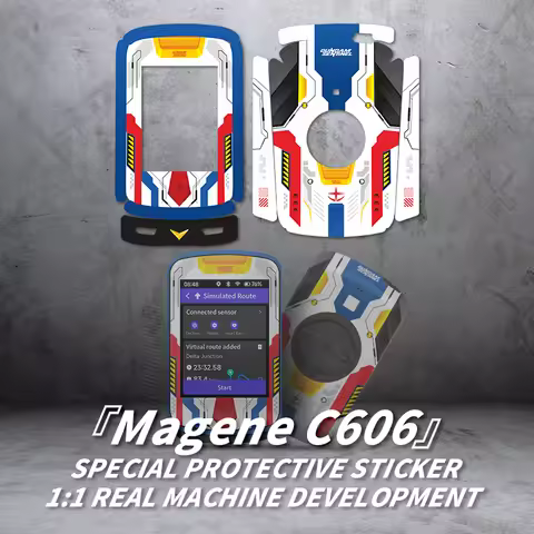 For Magene C606 Bike GPS Touch Screen Accessories Waterproof color-changing coating decorative prote