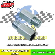 Honda to Yamah4 Rear View Mirror Connection Honda Upper Rear View Mirror Connection Yamaha4