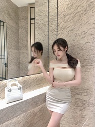 เสื้อยืดคอกลมแขนกุดผ้าถักสีขาวสไตล์ Old Money สำหรับผู้หญิงในฤดูร้อน เสื้อชั้นในผ้าถักคอตตอนผสมโพลีเ