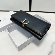 〖Limited Time Offer〗 Fashion Leather Cowhide Wallet Clutch Bag Can Hold Thousands of Notes Women's C