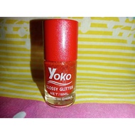 Sale! 65% off! YOKO Nail Polish Cutics Glossy Glitter #007
