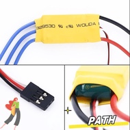 PA-HOME ESC Brushless Motor, Helicopter Boat RC Parts Speed Controller,  30A/40A Banana Head T Plug 