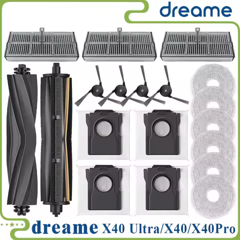 Dreame X40 Ultra/X40 Master/X40 Ultra Complete/S30 Pro Ultra/L40 ultra Vacuum Parts Main Roller Side