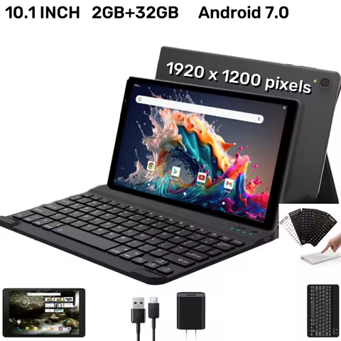 Flash Sales 64-Bit 10.1 INCH Tablet PC 2GB RAM 32GB ROM 1.5 GHz P10 Android 7.0 MT8163 CPU WIFI 1920