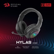 Redragon H260 Hylas Wired Gaming Headset Stereo Surround Sound Noise-Canceling Microphone Dynamic RG