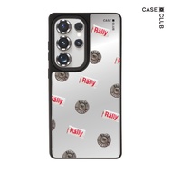 CaseClub เคสคลับ เคส ซัมซุง เคส Samsung เคส กระจก ลาย Rally Hardware สำหรับ Galaxy S25 Ultra / S25 /