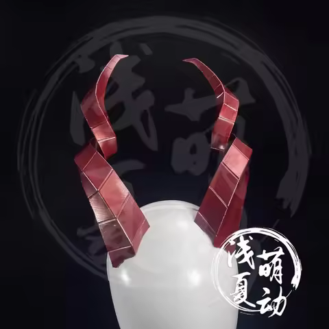 e,4;v'6\k/Anime Kim Dokja Horns Omniscient Reader Viewpoint Headwear Cosplay Replica Prop Decoration