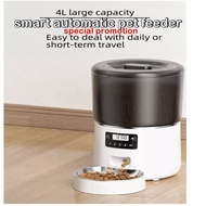 Promotional wifi remote large capacity dog dry food feeder smart automatic pet feeder