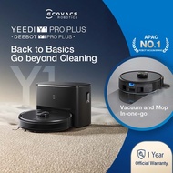 [NEW] ECOVACS DEEBOT Y1 PRO | 6500Pa Suction | Vacuum and Mopping | LIDAR True Mapping | Edge Cleaning