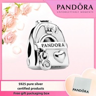 Latest S925 Pure Silver Jewelry Package Duty Free Pandor Pandora Backpack Charm