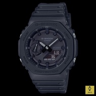 CASIO G-SHOCK GA-2100-1A1 / ana-digit / carbon resin case / resin band / WR200M / LED / SR726W / bla