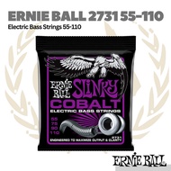 Ernie Ball 2731 Power Slinky Cobalt Electric Bass Strings, 55-110