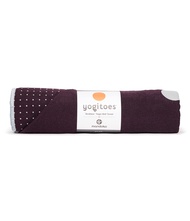 Yogitoes Yoga Towel for Mat, Non-Slip and Quick Dry for Hot Yoga with Rubber Bottom Grip Dots,Thin a