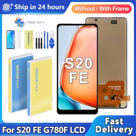 TFT For Samsung S20 FE 5G SM-G780F SM-G781B LCD For Samsung S20 FE S20 Fan Edition LCD Display Touch