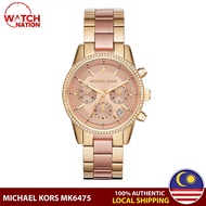 [🔥Original 2 Years warranty🔥] Michael Kors Classic Chronograph Women Ladies Watch Jam Tangan Wanita 