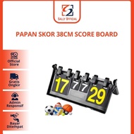 (SALLY) 38CM Score Board Portable 4 Digit Score Board For Futsal Volleyball Badminton Football Baske
