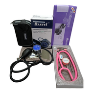 PEDIA Baxtel Aneriod Sphygmomanometer Blood Pressure Monitor With Deluxe Stethoscope